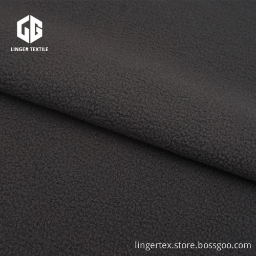 100%Polyester Pique Polar Fleece Knitted Fabric